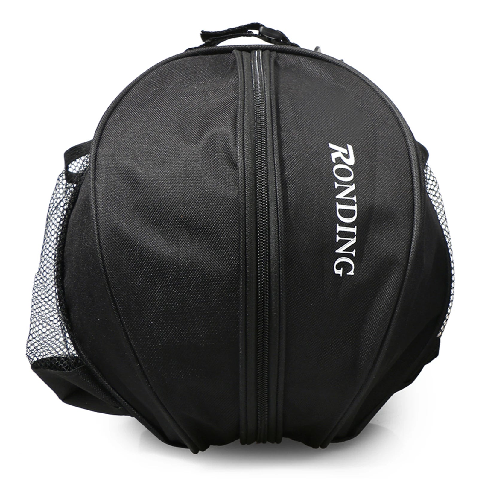 Basketball Shoulder Bag Sports Ball Round Bag Football Volleyball Carrying Bag Travel Ba Qme black