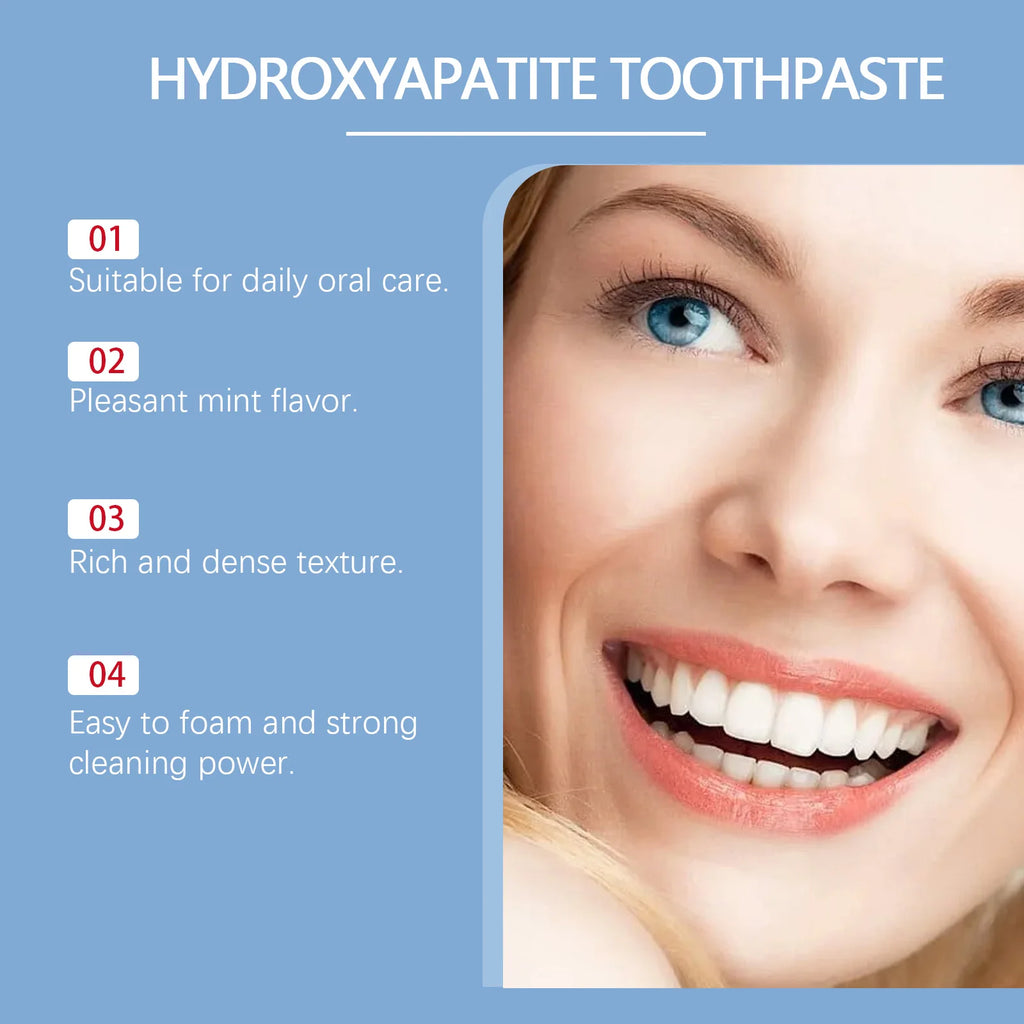 Niacinamide Teeth Whitening Toothpaste Against Caries Clean Oral Remove Stain Tartar Plaque Bright White Tooth Repair Toothpaste Qme