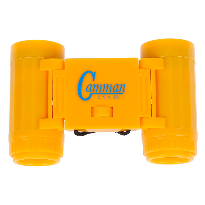 Mini Kid Children Magnification Toy Binocular Telescope+neck Tie Strap Qme Yellow