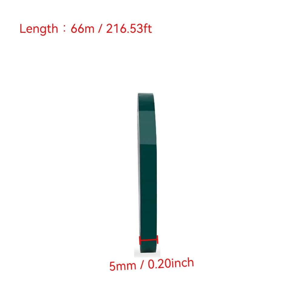 Multi Color PET Desktop Positioning Tape 5S Management Identification Tape For Office Workshop Floor Wall Marking Line Tape Qme Green