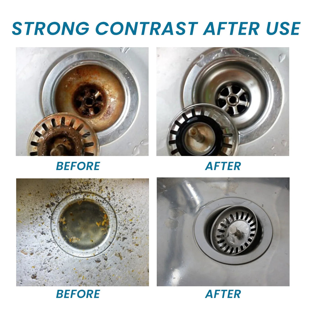 Sink Disposal Cleaner Tablet Removing Residue Odor Eliminator Kitchen Bathtub Pipe Drain Clean Household Kitchen Sink Detergent Qme