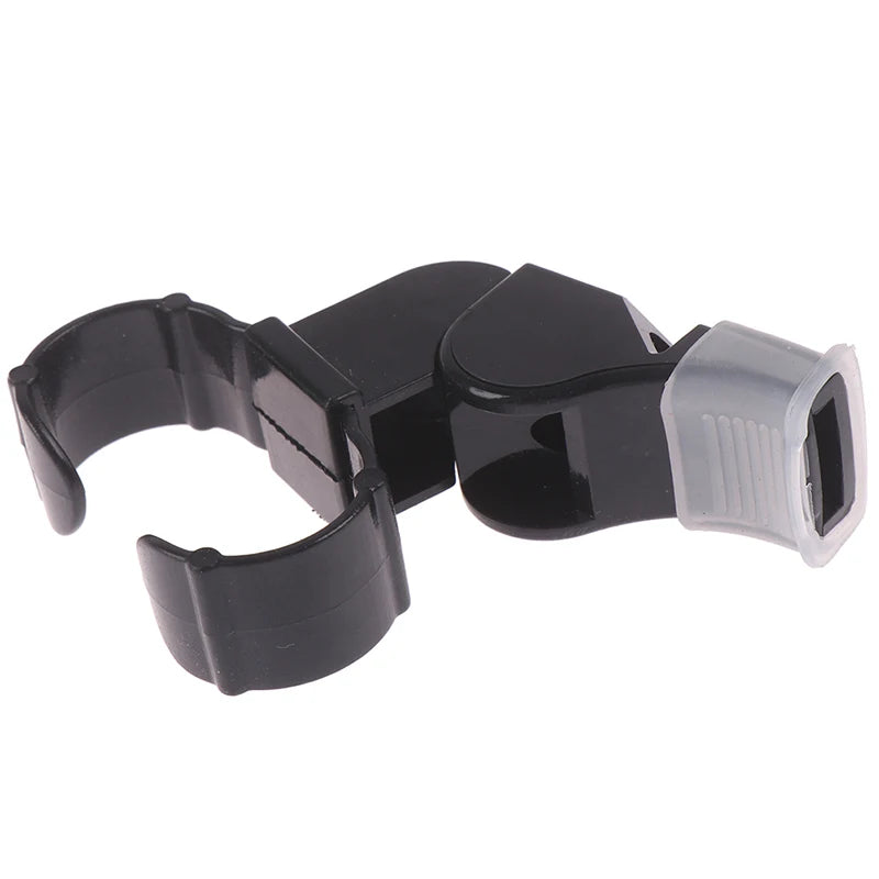 Black Plastic Pealess Finger Grip Sports Skate Football Referee Mouth Qme