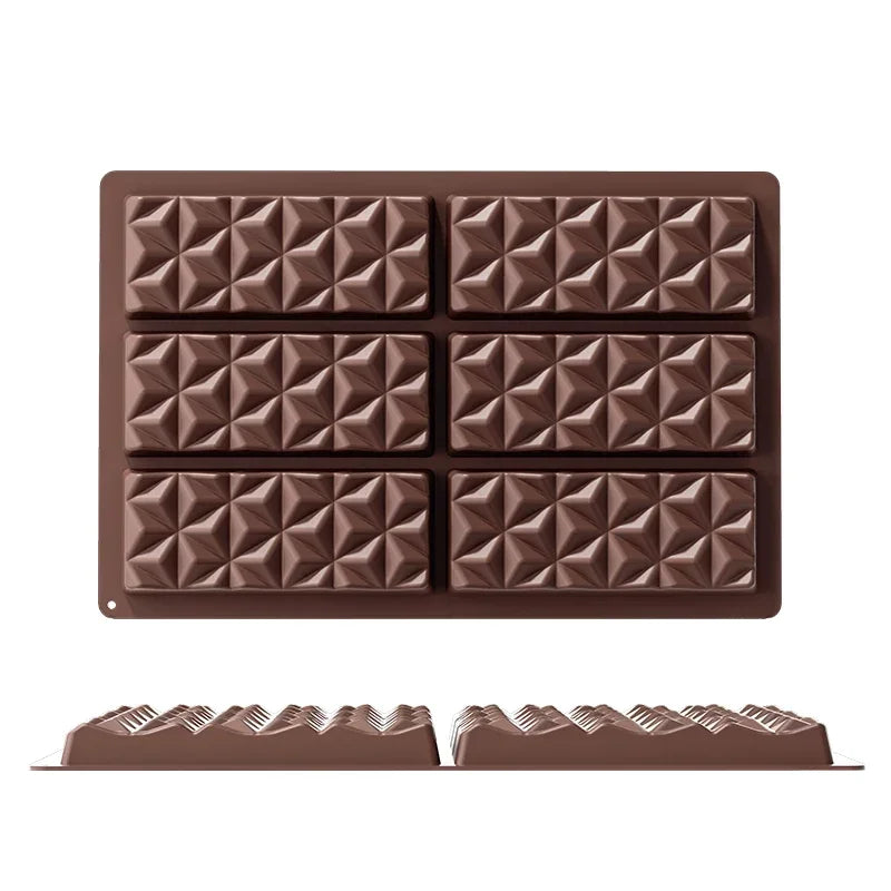 Silicone Chocolate Mold Break Apart Protein Candy Mould 3D DIY Qme