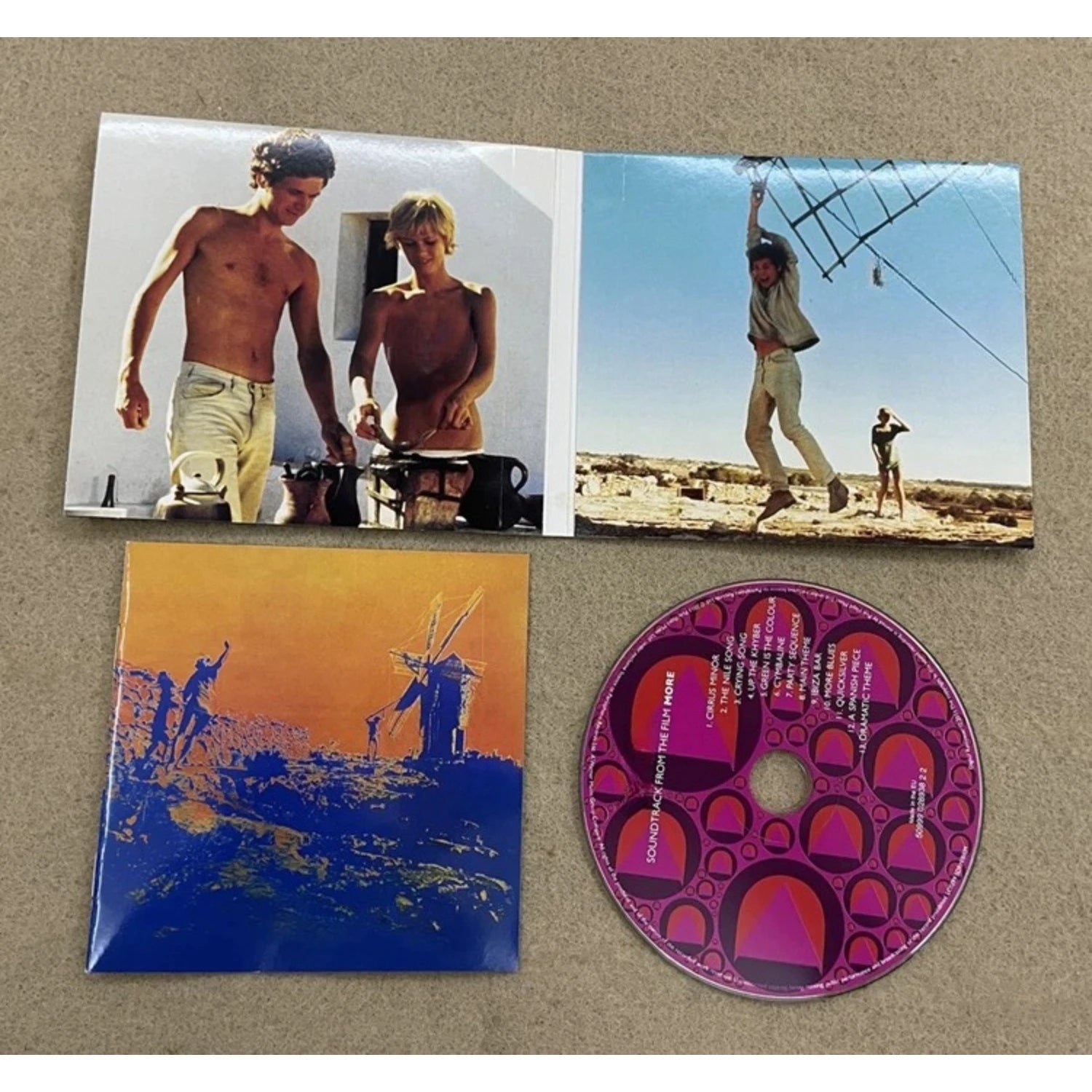 Psychedelic CD Early Soundtrack "MORE" Newly Remastered Edition Both Outstanding Listening Pleasure and High Collectible Value Qme