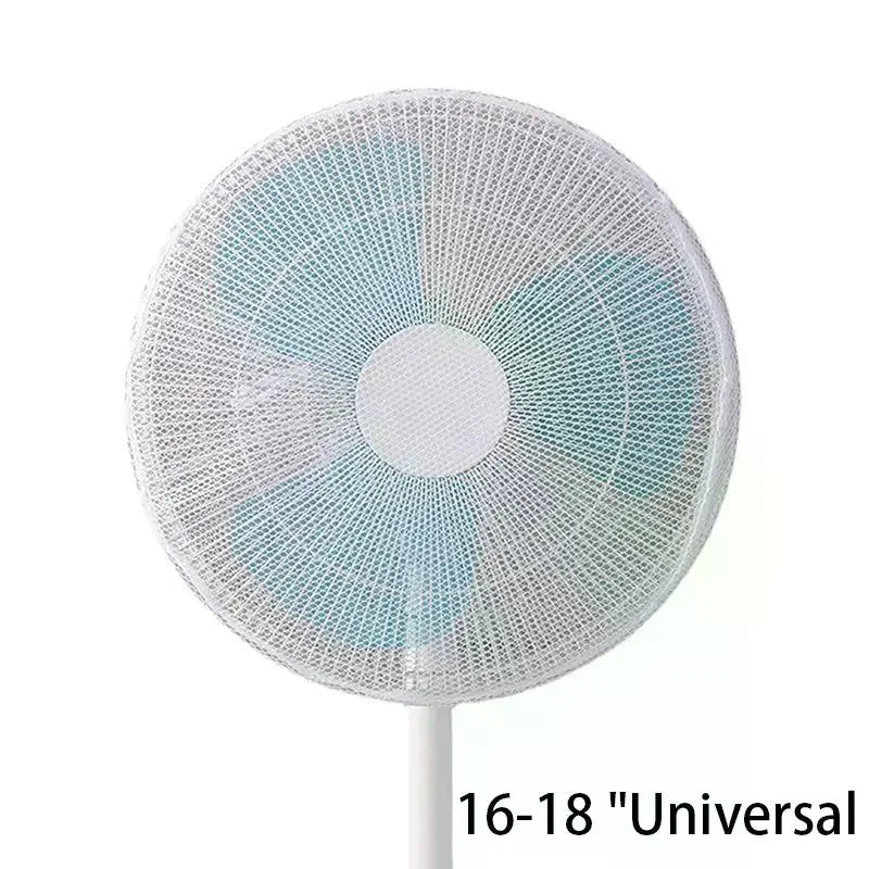 Mesh Fan Cover With Drawstring Fan Dust Cover Safety For Baby Finger Protector Kids Finger Guards Nylon Mesh Nets Summer Home Qme