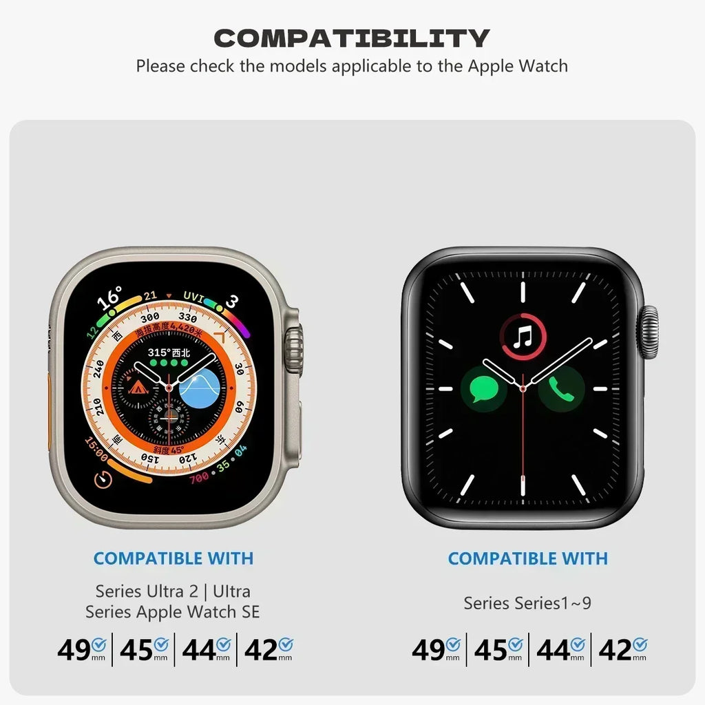 Carbon Fiber Strap for Apple Watch Ultra 2 49mm Silicone Band 45mm 44mm 42mm Men Sport Bracelet For iWatch Series 9 8 7 6 4 5 se Qme