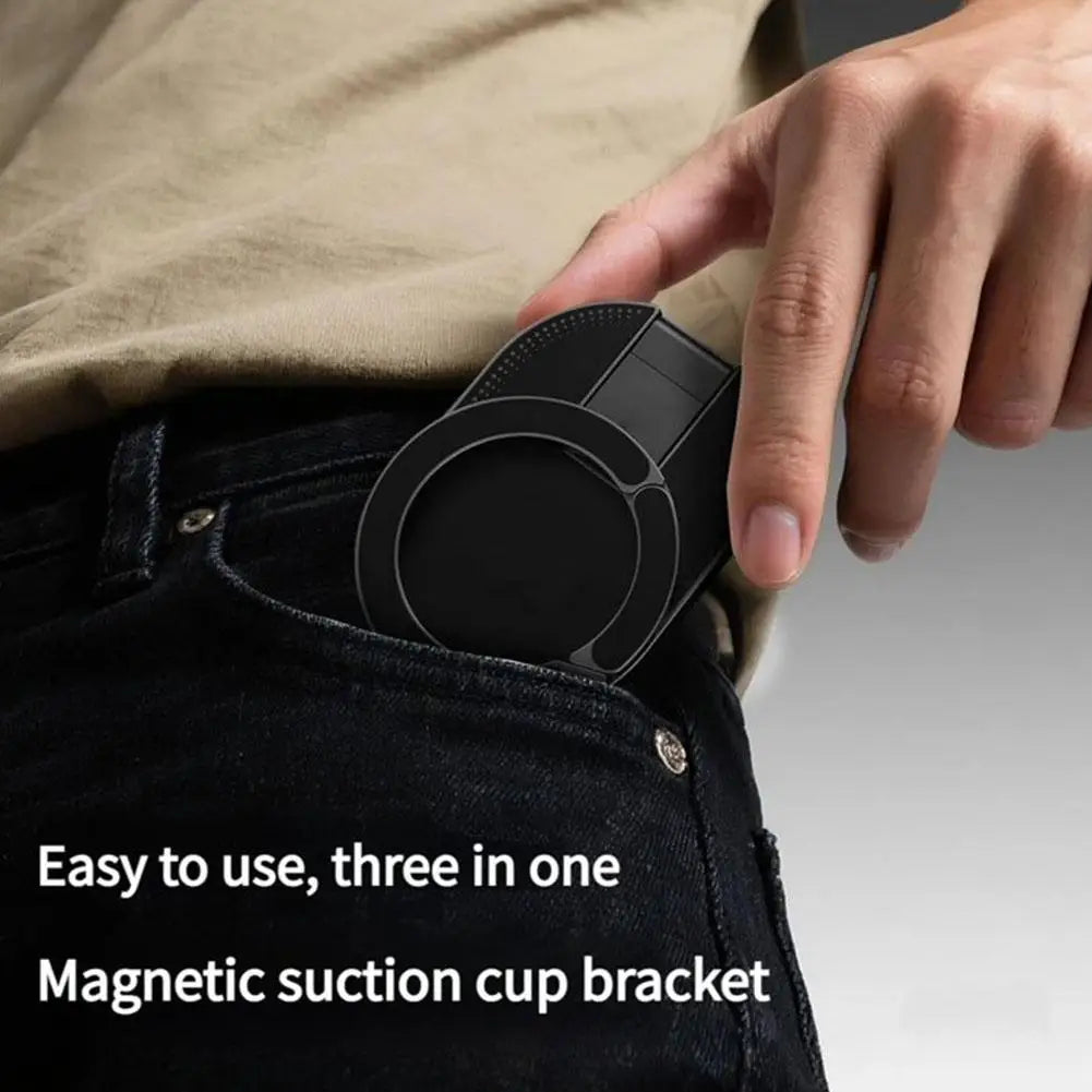 Magnetic Phone Ring Holder Multi-functional Desktop Stand IPhone 17 Qme