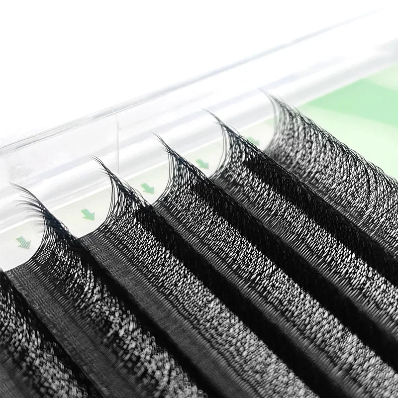NATUHANA 3DW Shape Individual Lashes Easy Fan W Black Eyelash Qme
