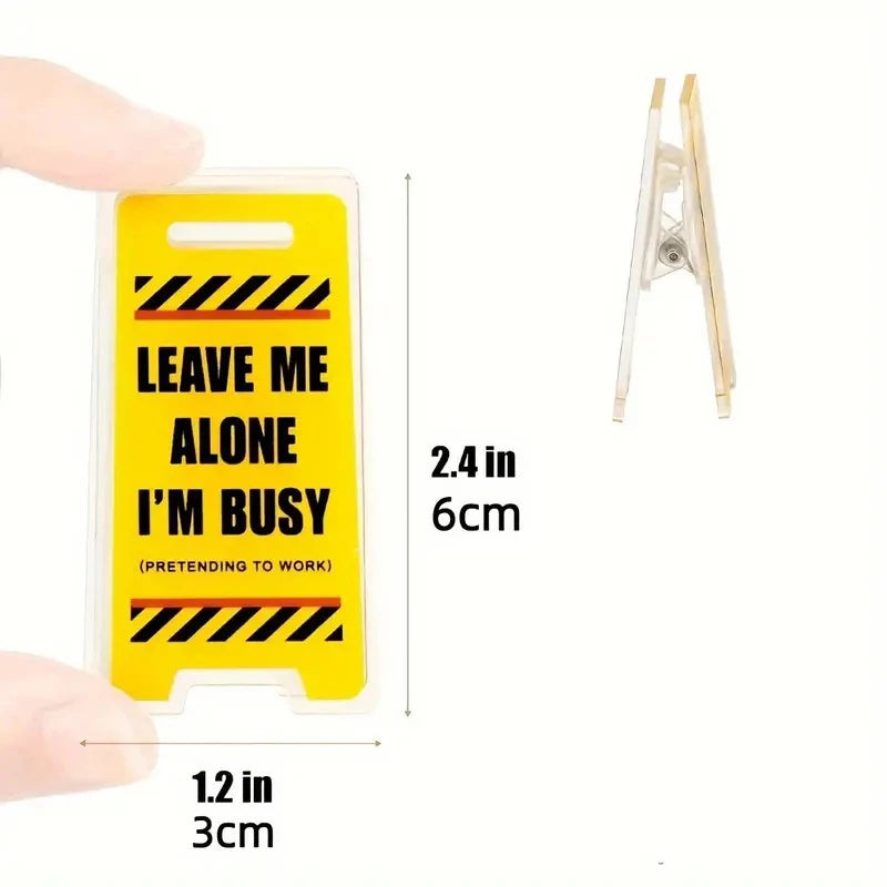 Humour Gifts Men Women Room Decorations I'm Busy Humorous Office Qme