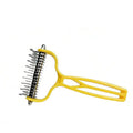 Pet Knot Removing Comb Double Sided Stainless Steel Hair Remover Dog Qme A1