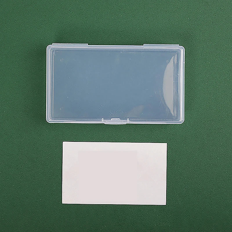 Washi Tape Stickers Box Art Tool Case Stationery Transparent Plastic Qme