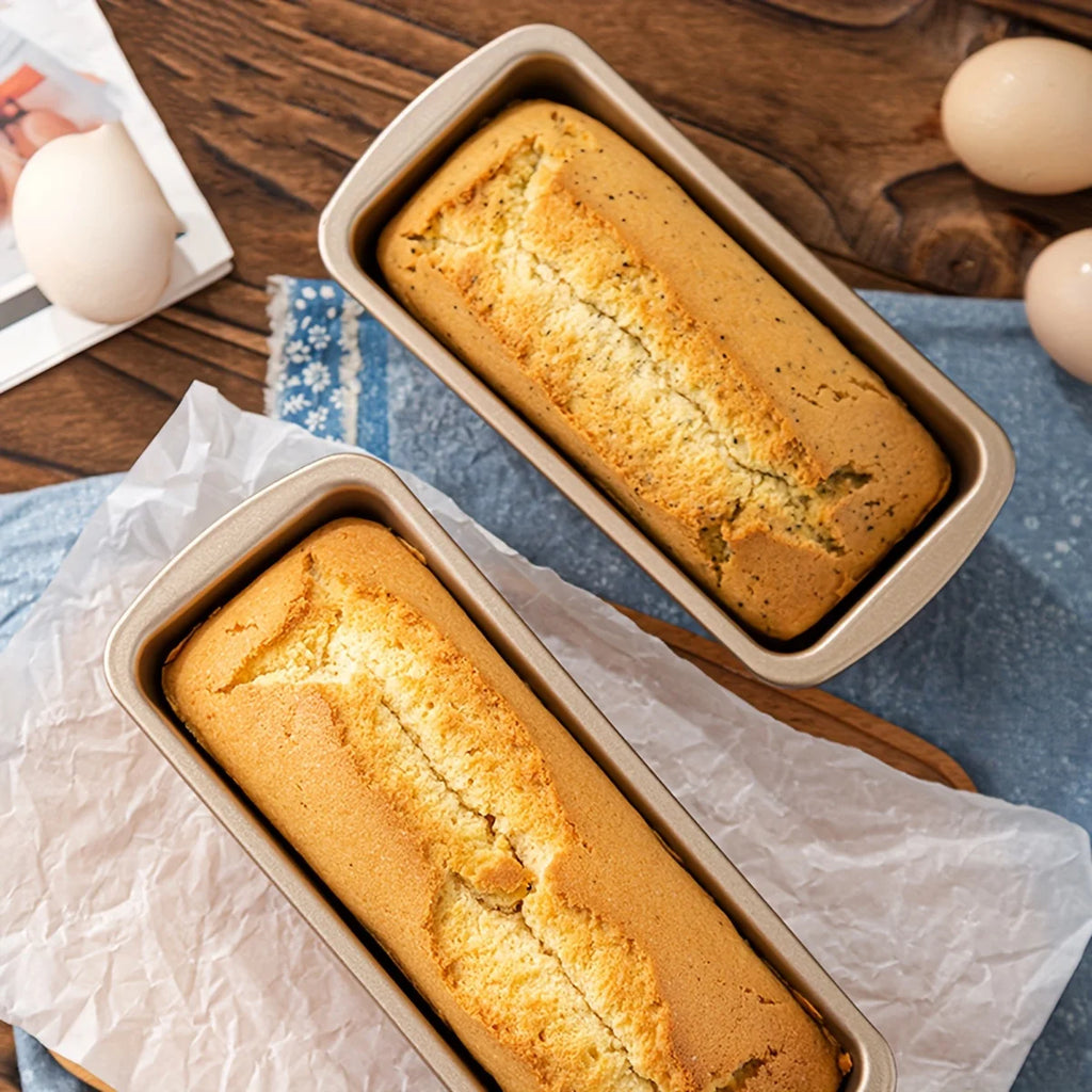 1pc Pound Cake Mold, Long Strip Toast Bread Mold, Non-Stick Bread Box, Baking Tray, Home Tool for Oven Use Qme