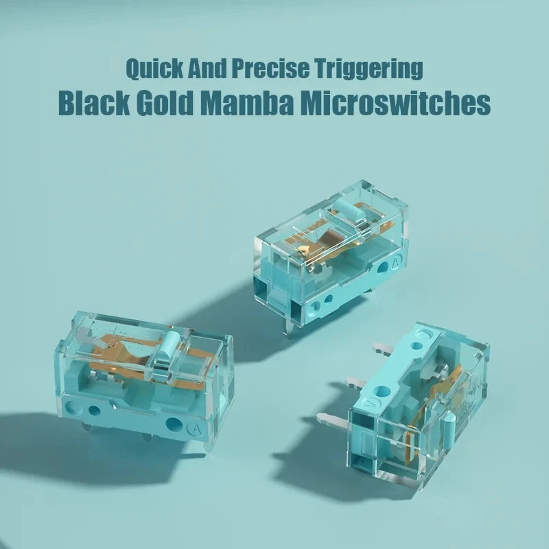Kailh GM8.0pro Mouse Micro Switches Esports Mouse Accessory Computer Mice Gold Contactor 90 Million Click Left Right Button Qme