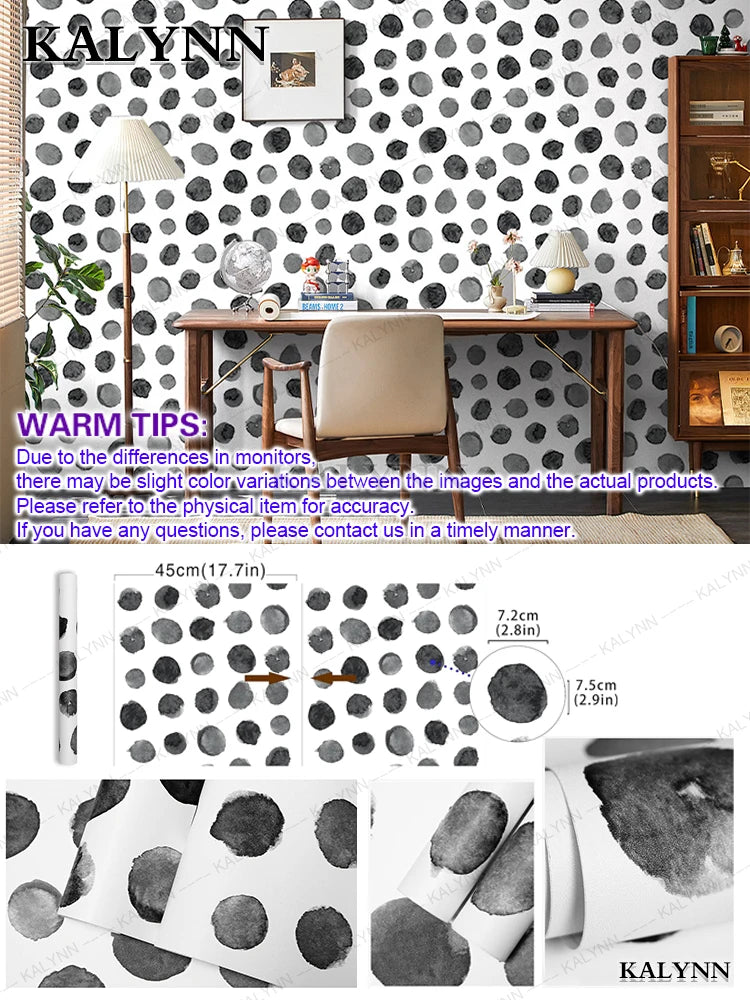 Geometric Aelf-wdhesive Wallpaper Peel Stick Wall Stickers Vinyl Qme