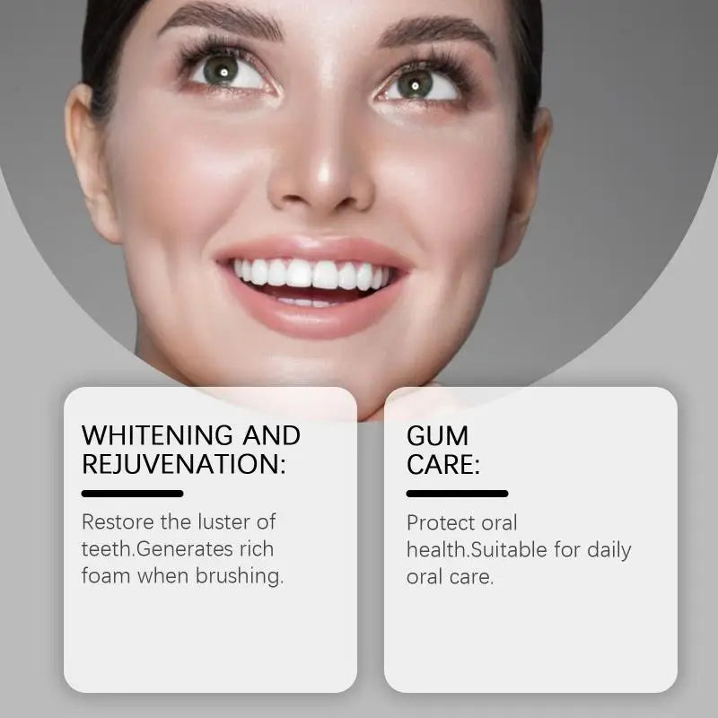 Hydroxyapatite Whitening Powder Teeth Strong Stain Removal Improve Qme