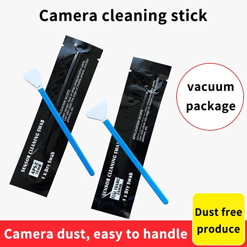 5 Cleaner Swab 12 16 CCD Sensor Camera Full-frame APS-C Sensors Qme