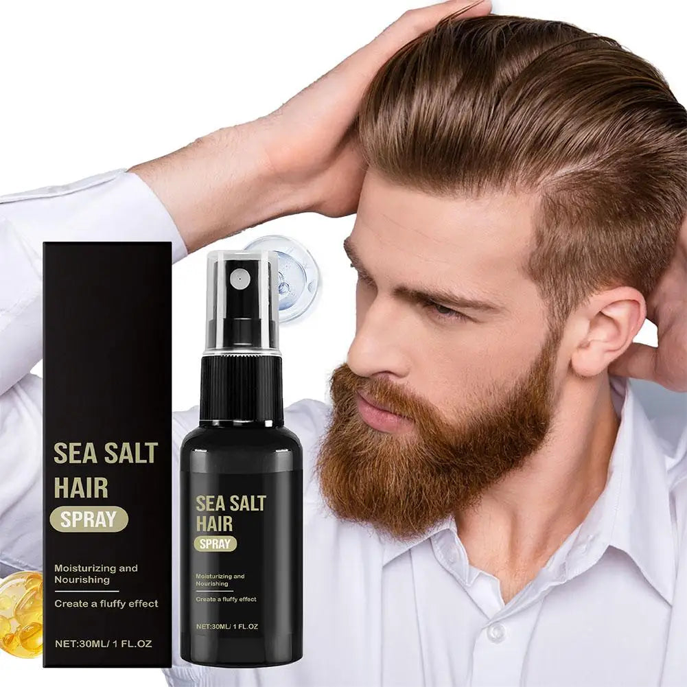 1 2 Sea Salt Hair Spray Men Women Beach Wave Volumizing Texturing Qme