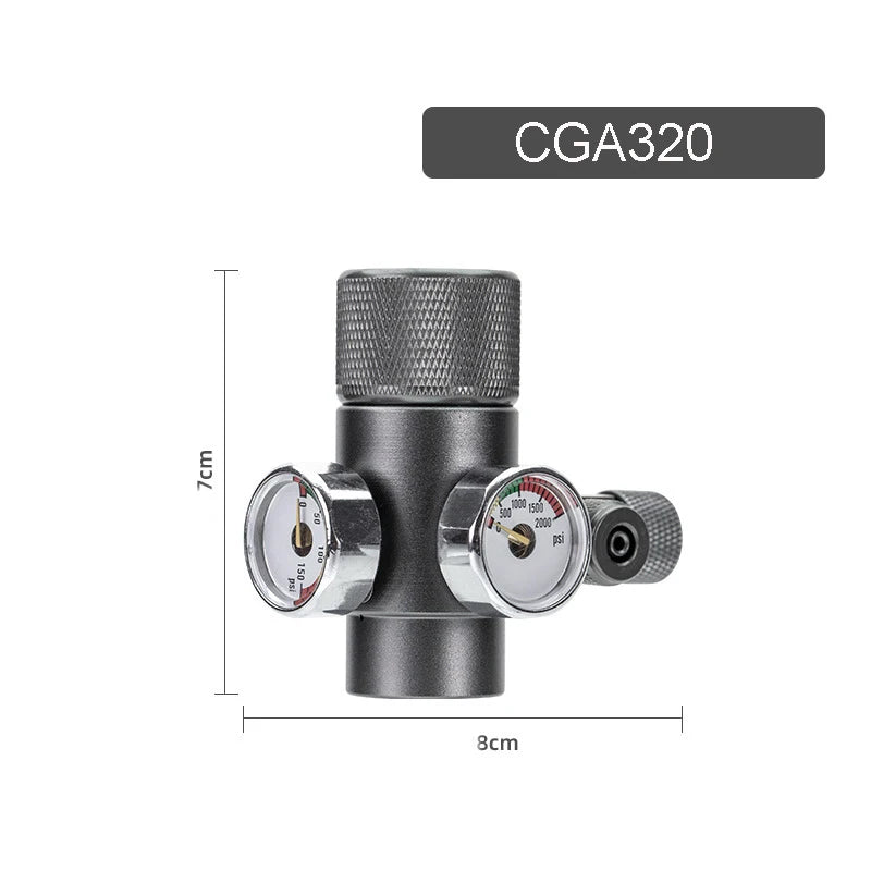 Aquarium Co2 Regulator Mini System Carbon Dioxide Reducer Solenoid Valve Cylinder Accessories Fishing Tank Akvarium Kit Bubble Qme regulator 3 US