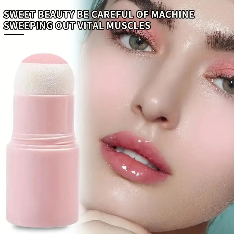 ZVEV Cloud Soft Matte Blush Stick Vibrant Moisturizing Korean Qme