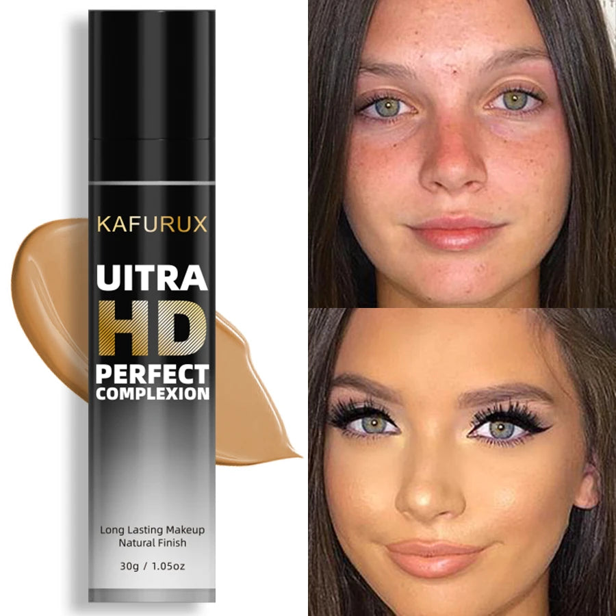 8-Color Face Foundation Cream Oil-control Matte Concealer Waterproof Qme