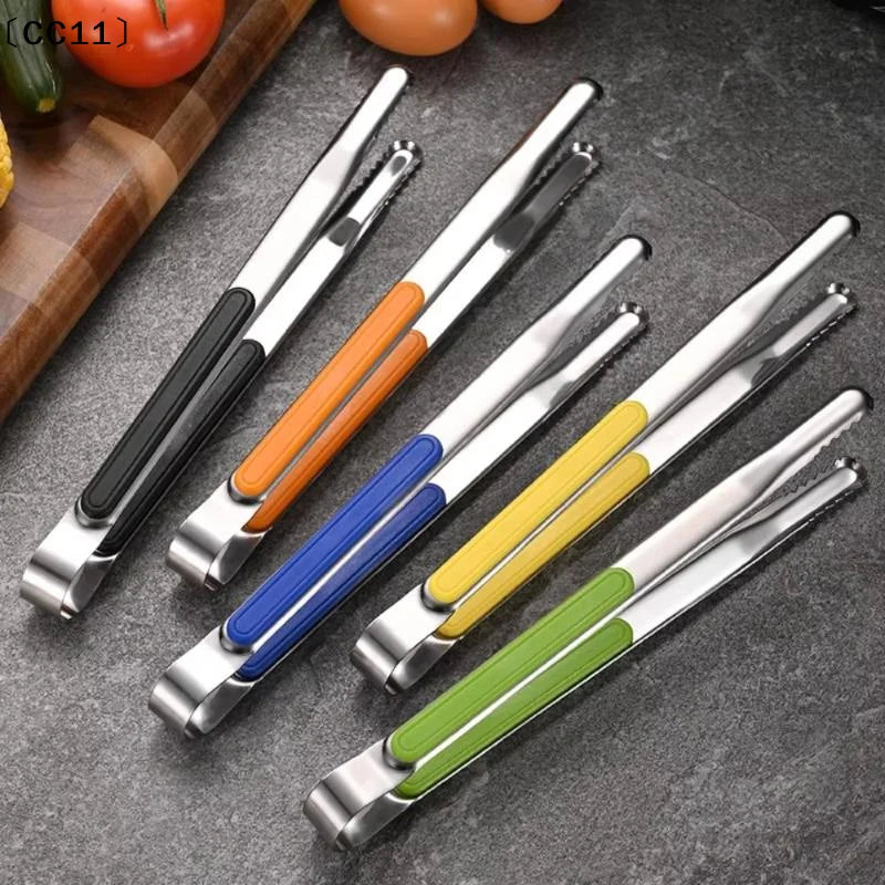 Stainless Steel Barbecue Clip Non-slip Thickened Simplicity Portable Qme