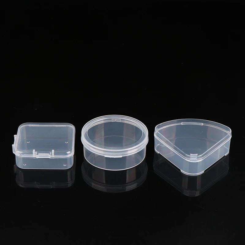 Portable Travel Cosmetic Bags Cosmetics Storage Case Plastic Box Qme