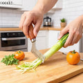 Scallion Slicer Green Onion Cutter Curved Design Stainless Steel Qme Default Title
