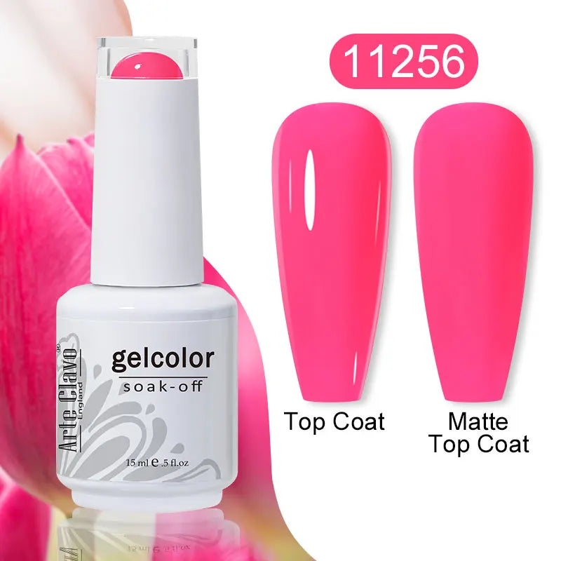 Arte Clavo Gel Nail Polish Spring 140 Colors Summer Decoration Semi Qme