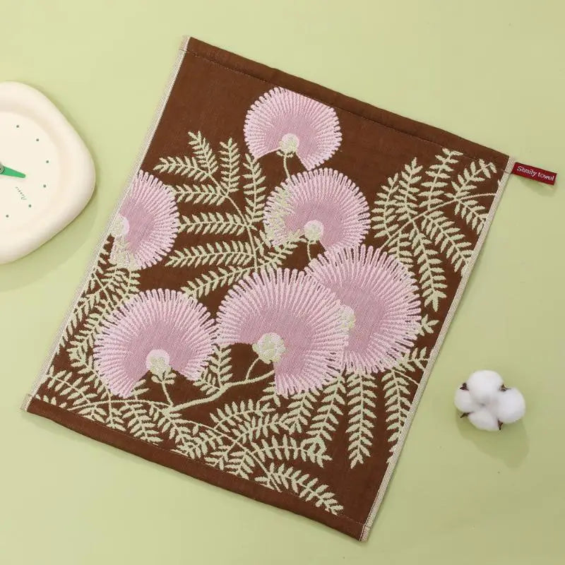 Pure Cotton Square Towel Home Restaurant Kitchen Gauze Dishcloth Tea