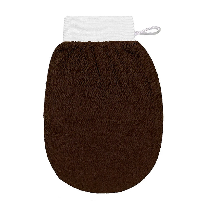 Moroccan Shower Exfoliating Glove Hammam Bath Body Cleaning Scrub Qme Coffee