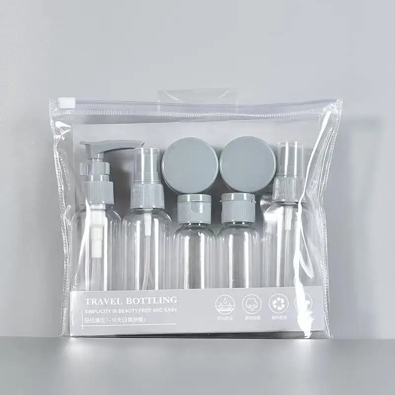 Multipurpose Leak Proof Refillable Bottles Toiletries Travel Qme