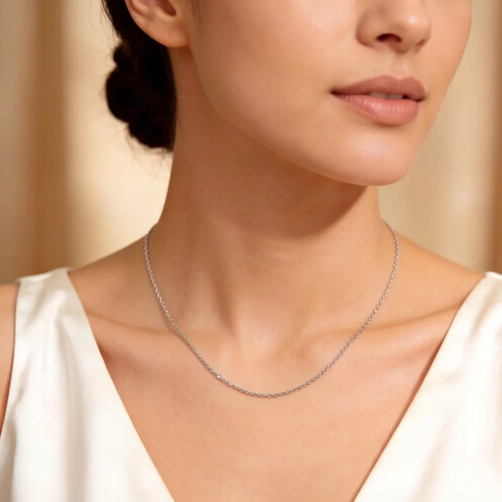 Venezia Chain Necklace,2022 Brand New Strand Fashion Jewelry Europe Style Silver Bijoux Gift For Men Women Qme