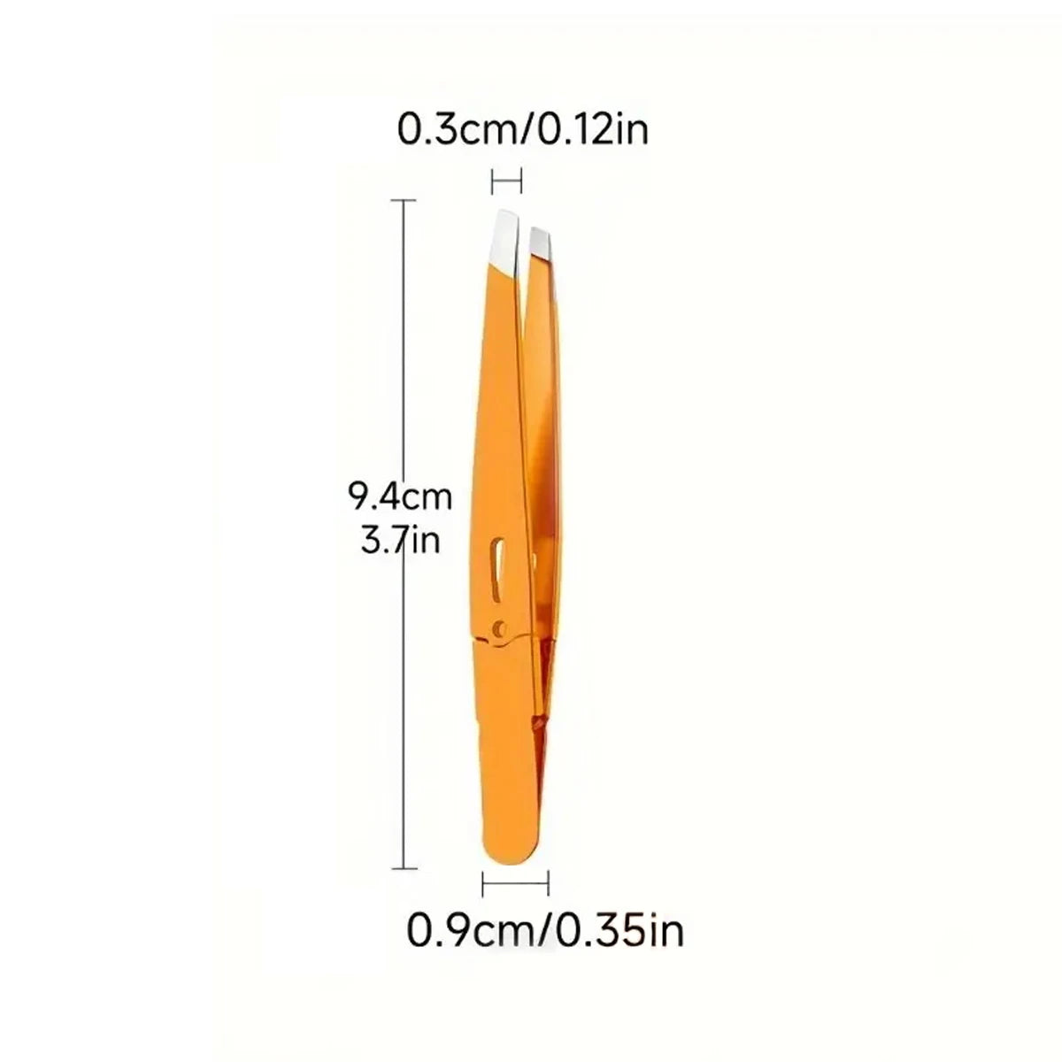 Eyebrow Tweezers Beauty Fine Hair Puller Makeup Tool Stainless Steel Qme