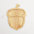 Wooden Serving Platter Easter Egg Bunny Decoration Tray Rustic Festivals Decorative Tray Board for Fruit Candy Multiuse Plates Qme G One Size
