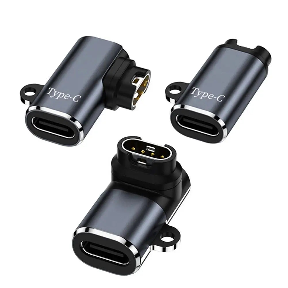Type-C Conversion For Fenix7 7X 5S 6 6X 6S PRO Smartwatch Charger Adapter Garmin Charging Cable Adapter Accessories Qme