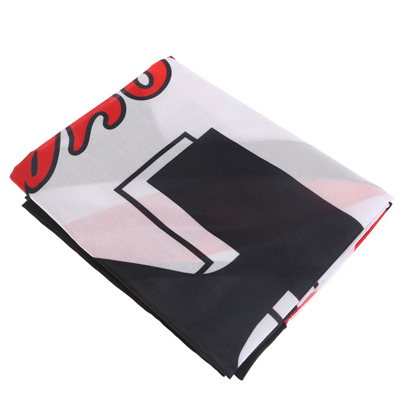 Barber Shop Feather Flag Single-side Banner Black Sleeve Decorative Qme