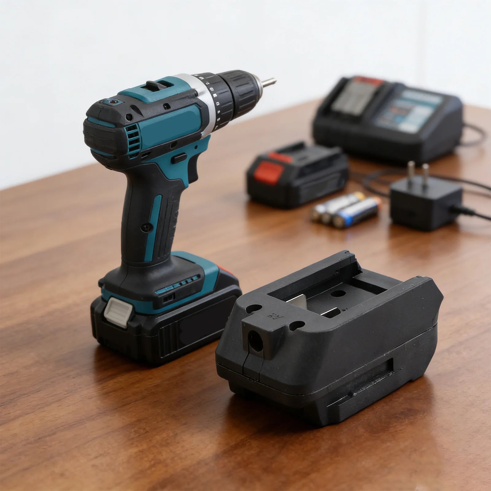 1 Pc Battery Adapter For 18V Lithium Battery Power Tool Connector Adapter Dock Holder For Power Tools BL1830 BL1840 BL1850 Qme