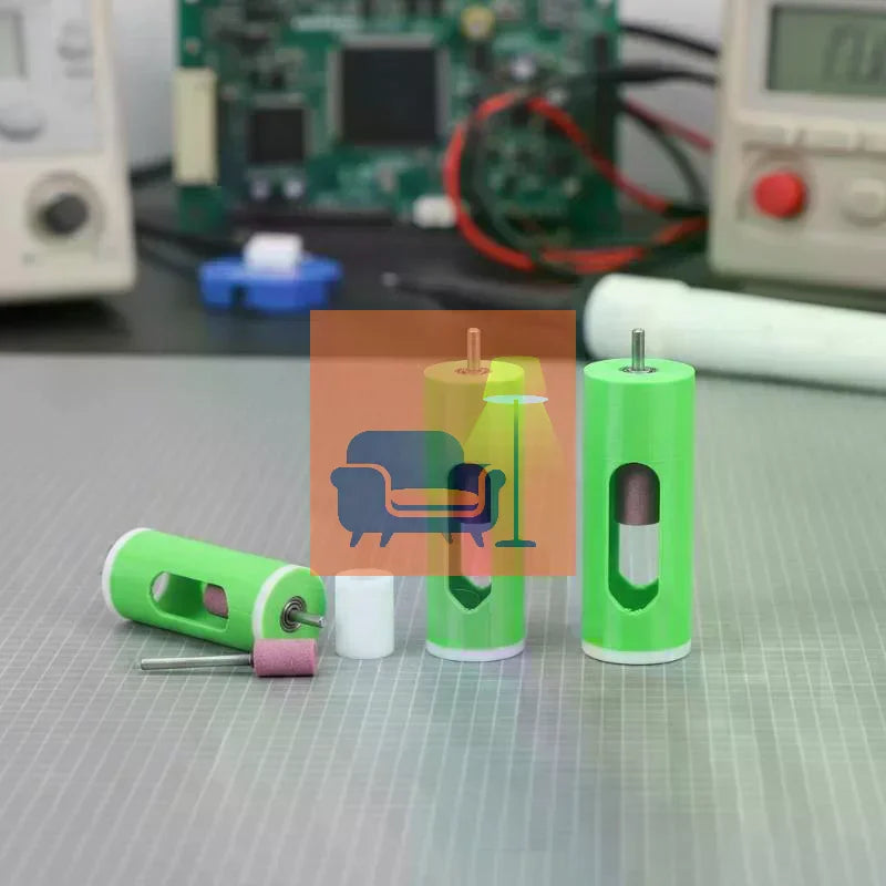 1/2Pcs High Efficiency 18650/21700 Battery Solder Joint Auxiliary Grinding Tool Set Grinding Rod Grinding Sleeve Polishing Tools Qme