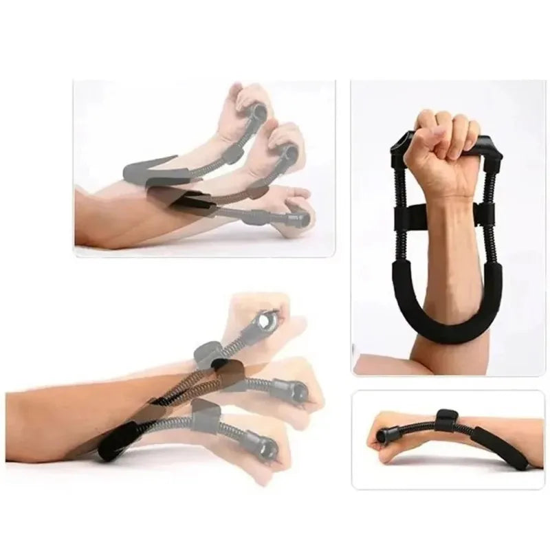 Adjustable Hand Gripper Portable Forearm Wrist Strengthener Home Gym Qme