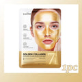Gold Collagen Crystal Collagen Face Mask Firming Hydrating Moisturizing Face Mask Shrink Pores Beauty Patches Skin Care Qme 1pc