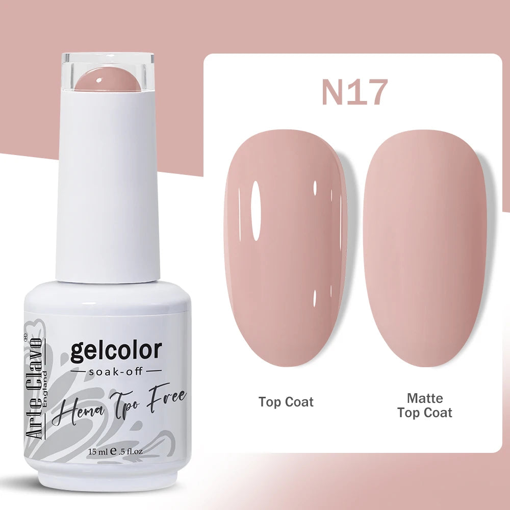 Arte Clavo Nail Gel Polish Hema TPO Summer Collection Semi Permanent