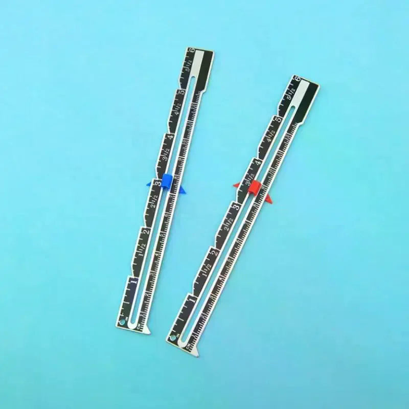 Metal Sliding Guage Sewing Measuring Tool Quilting Accessories Notions Qme