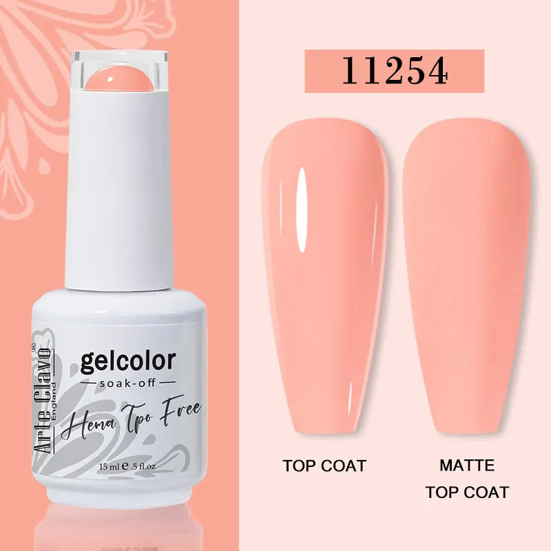 Arte Clavo HEMA TPO Soak Off UV LED Nail Gel Polish 108 Colors