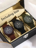 three-piece set Fashion, leisure, business, multifunctional outdoor night light men's watch, student watch, quartz watch Qme multicolor No