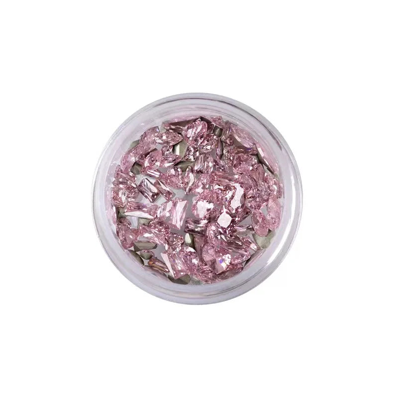 Mini Zircon Diamond Nail Art Jewelry Colorful Decoration Qme