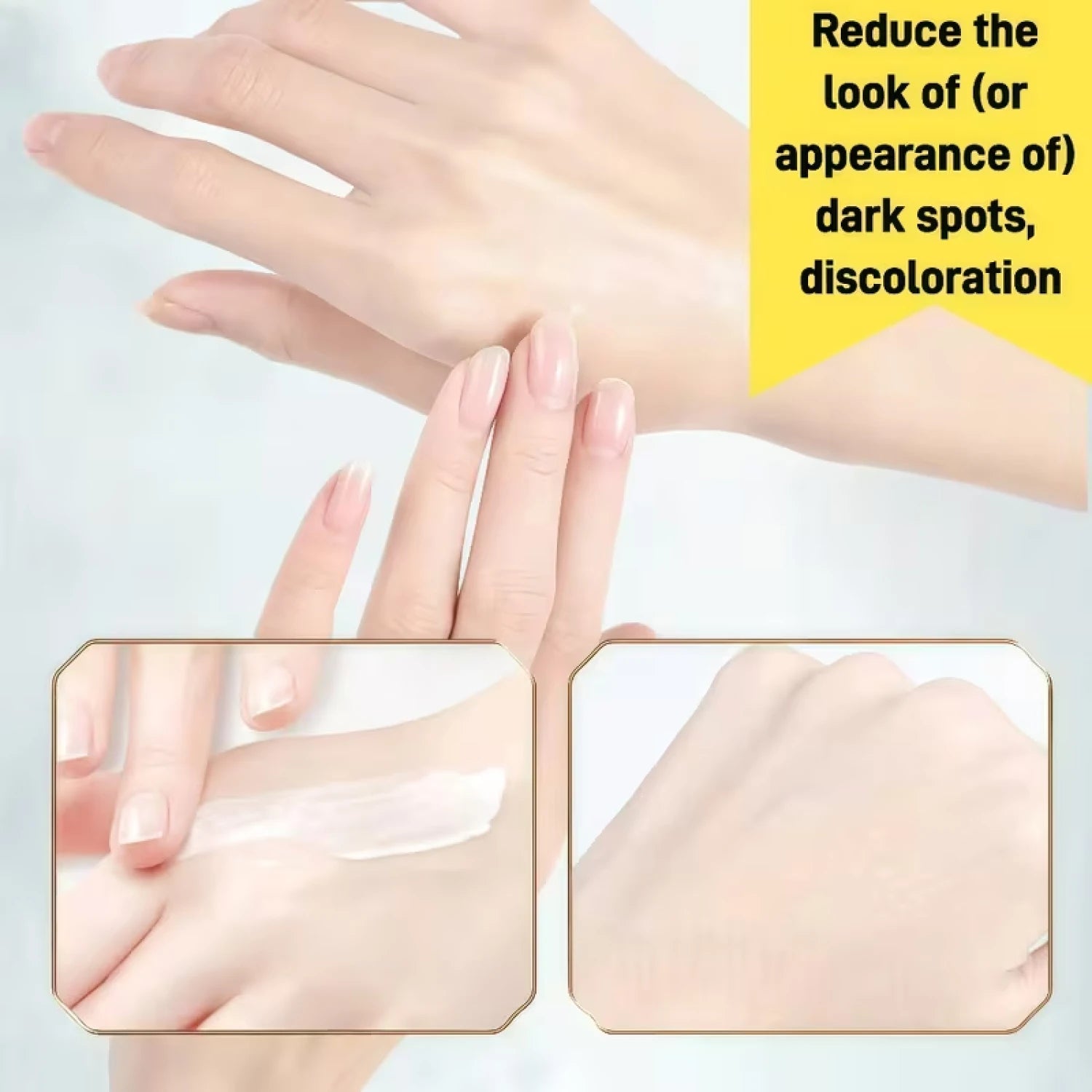 YouthLift Anti-Aging Hand Cream with HA & Retinol for Firming, Moisturizing & Protecting Mature Skin. Qme