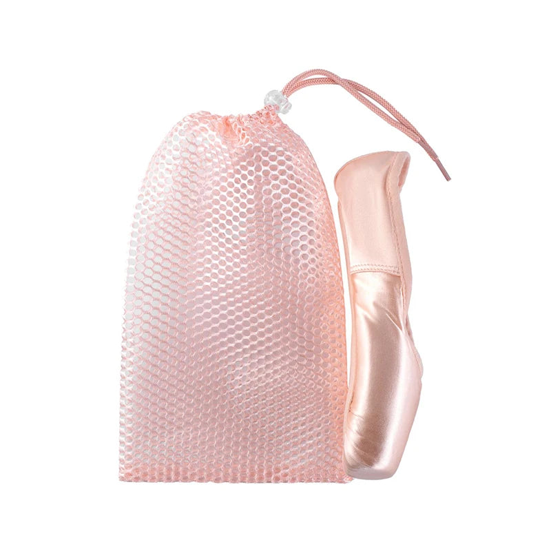 Drawstring Ballet Bag Blue Champagne Dance Girls Ballerina Pointe Qme Champagne