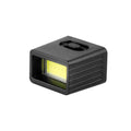 Mini 9V Battery Flashlight 2 Modes COB LED EDC Key Light 6F22 Battery Outdoor Lighting Work Light Excluding Battery Qme A