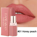 6 Colors Matte Waterproof Long Lasting Velvet Lipstick Sexy Red Nude Pigments Makeup Profissional Lip Make Up Lipstick Cosmetic Qme 01