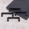 4Pcs Mount Firm Display Cars by Wheels on Wall Hanging Cars Display Rack Space-Saving Car Model Holder for MOC Car Models Toy Qme Black